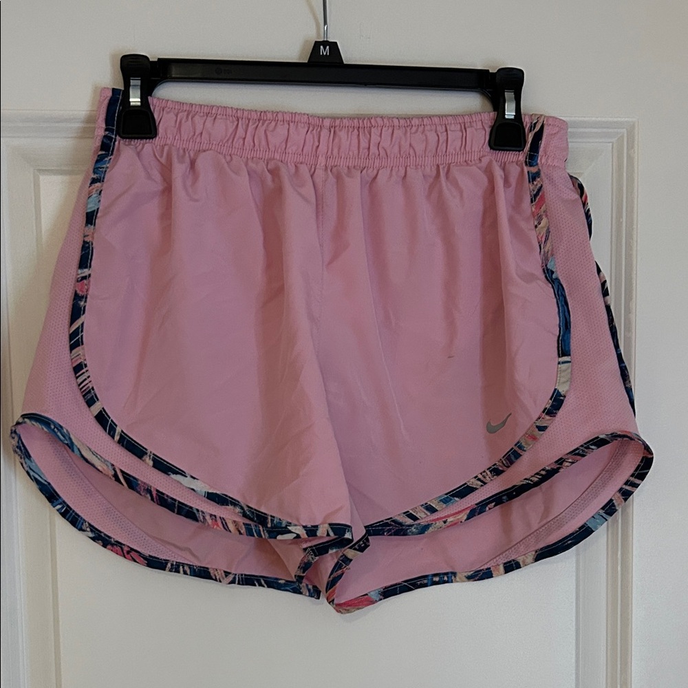 Nike Women's Light Pink Athletic Shorts